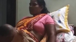 Owner licks Desi maid’s pussy