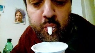 Kocalos - Eating yogurt in a naughty way