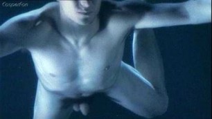 Male celebrity Alec Newman totally nude and sex scene