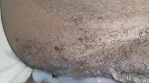 Shooting a load of balljuice in wifes slippery guts